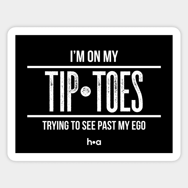 Tip Toes Sticker by usernate